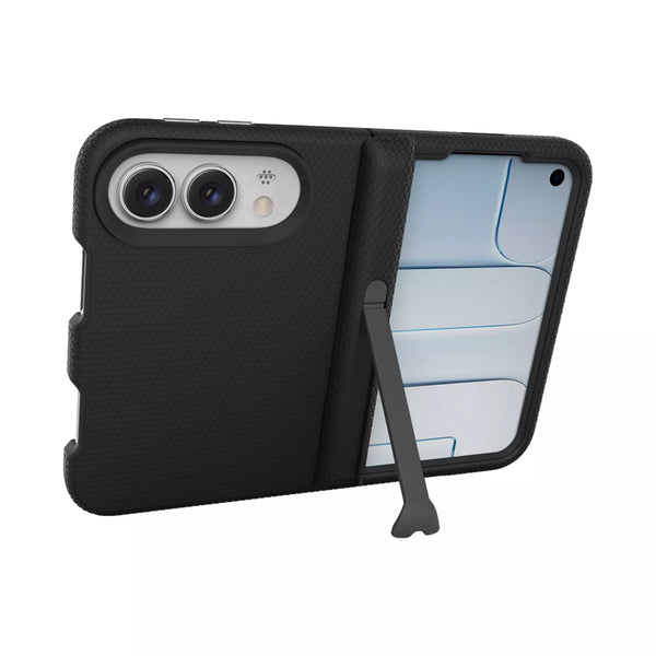 Xquisite ProGrip With MagSafe, Hinge Protection & Kickstand for iPhone Duo Black