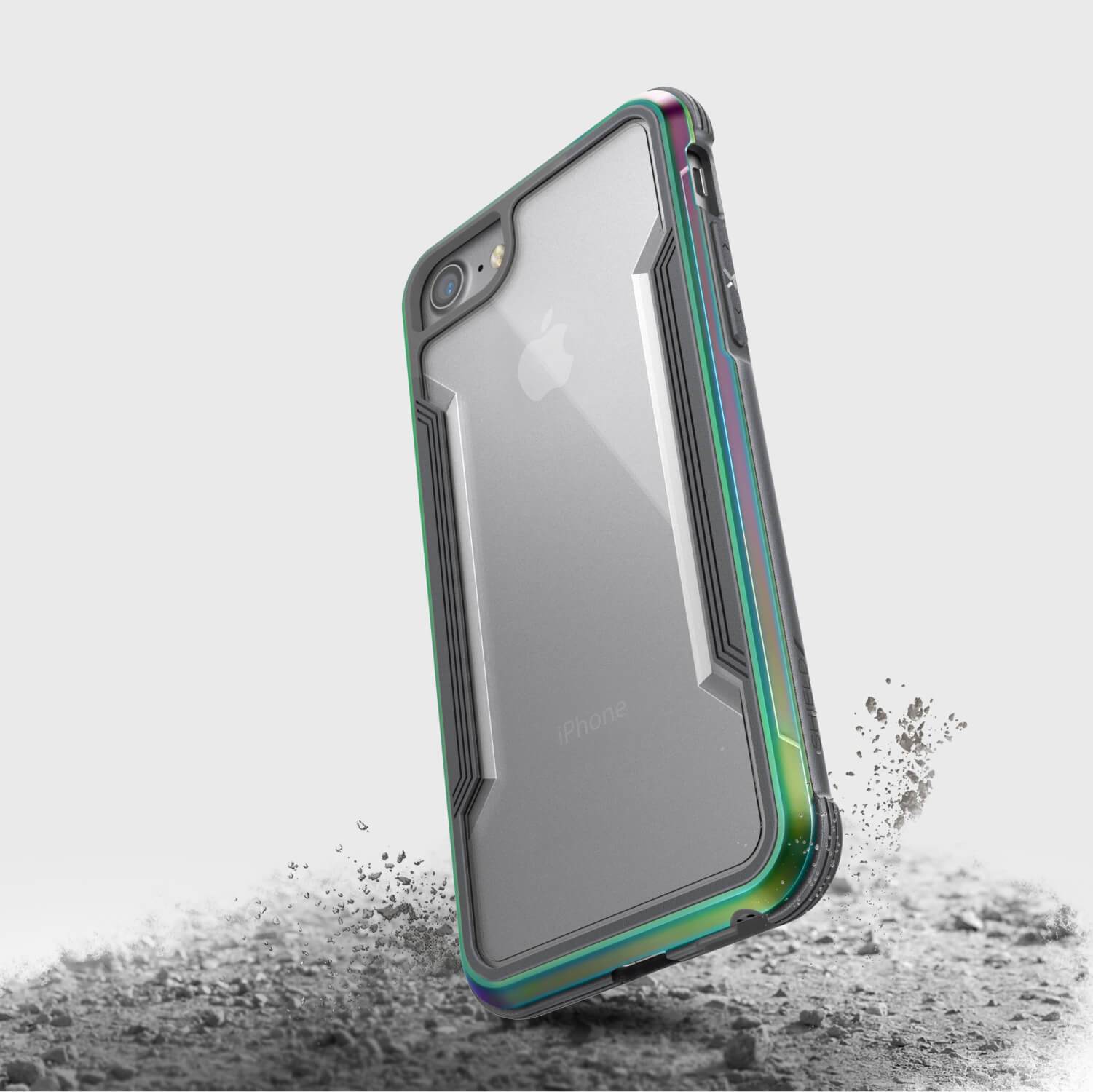 Iridescent phone shop case